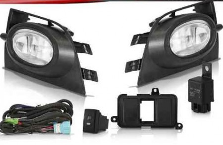 Kit Farol De Milha Auxiliar New Civic 2006 2007 2008 Neblina